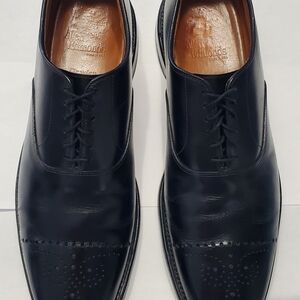 Allen Edmonds  Black Leather  Oxfords Dress Shoe Men Size 11 B